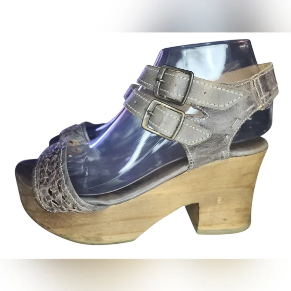 Bed Stu Kenya Platform Sandals, Womens 8.5 - Picture 2 of 11